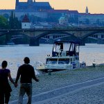 Večerní nábřeží, foto: Leoš Drahota Večerní nábřeží, foto: Leoš Drahota