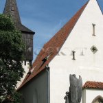 Skramníky kostel se hřbitovem Skramníky kostel se hřbitovem