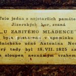 pomníček U zabitého mládence