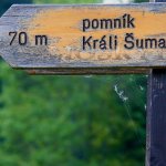 k pomníku Krále Šumavy