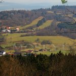Popravčí vrch od hradu Přimda Popravčí vrch od hradu Přimda
