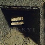 původní ostnatá tyč v okně původní ostnatá tyč v okně