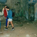 vstup do lodi klášterního kostela vstup do lodi klášterního kostela