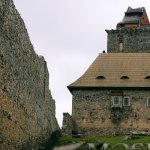 Nádvoří hradu Kašperk Nádvoří hradu Kašperk