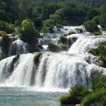 Vodopády v NP Krka Vodopády v NP Krka