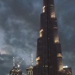 Nasvětlená Burj Khalifa Nasvětlená Burj Khalifa